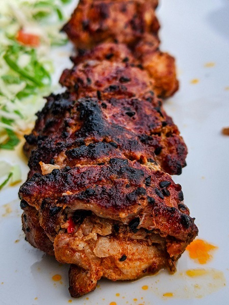 Aria Korean Street Food
Dakkochi – Grilled Chicken Skewers