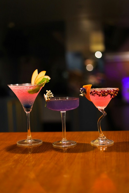 all street food pink and blue geek bar flavor